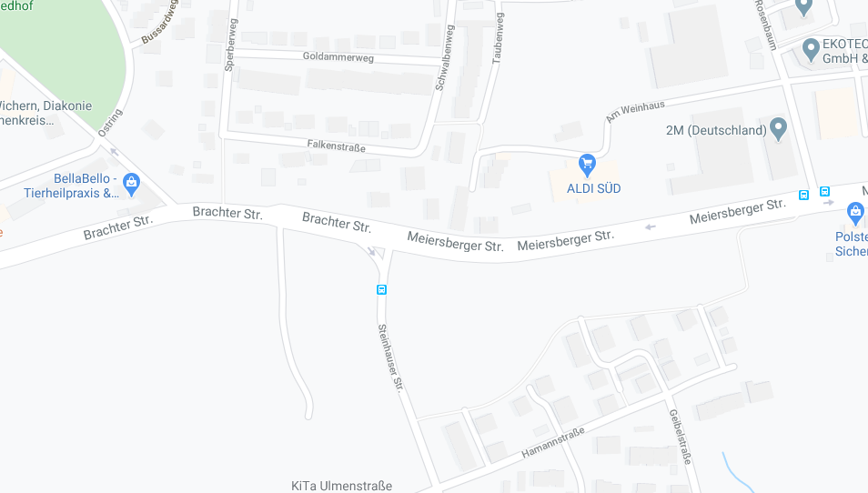 Karte von Ratingen